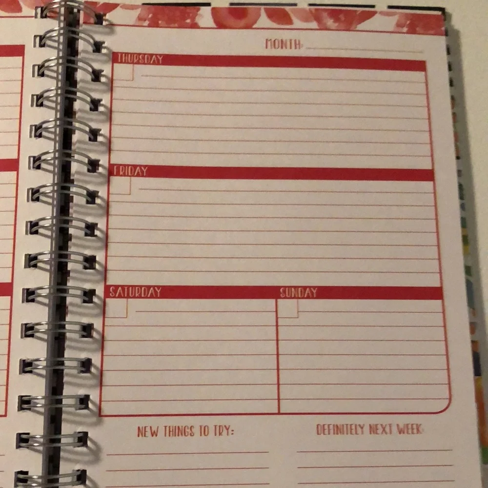 Undated Planner